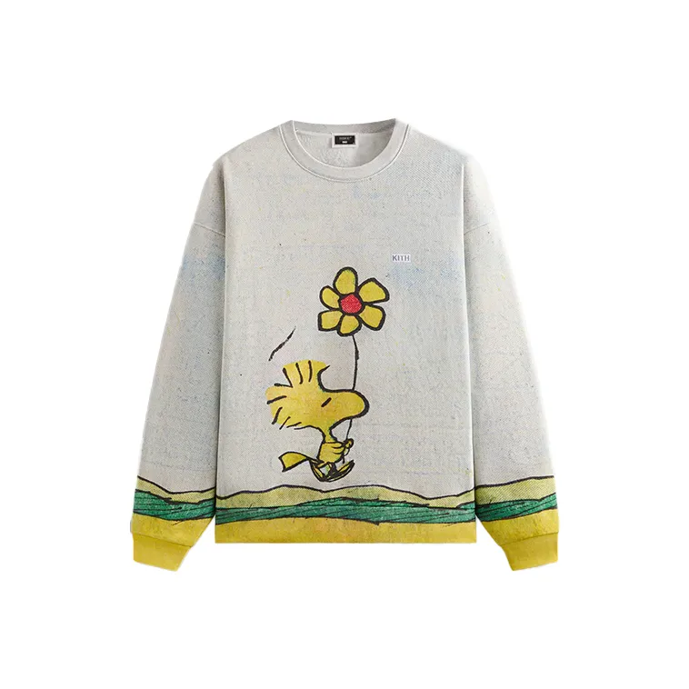 KITH For Peanuts Woodstock Comic Nelson Crewneck-0