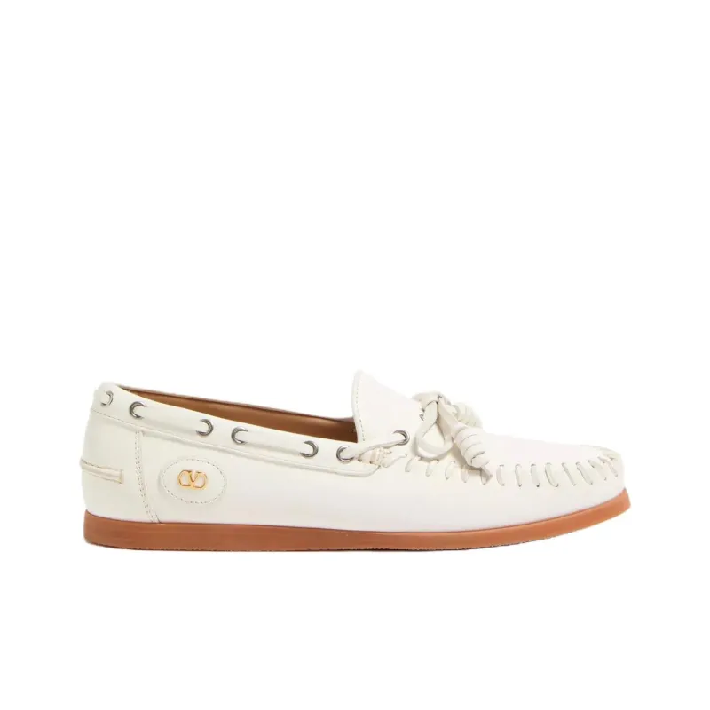 Valentino Palm Avenue Casual Shoes Men's Ivory White-1