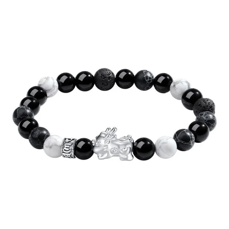 ZUIWENGLANGYASHANWENCHUANG Ebony Bracelets Men's-0
