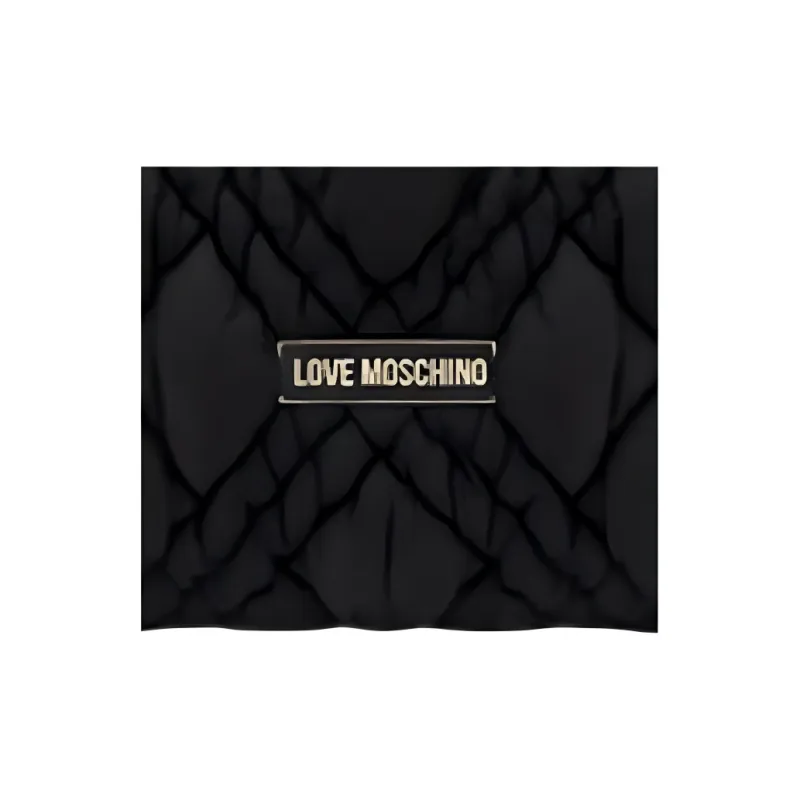 LOVE MOSCHINO Fabric Handbag Trumpets Women's Black-4