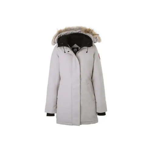 Canada Goose Down Jacket Women's Lime Gray