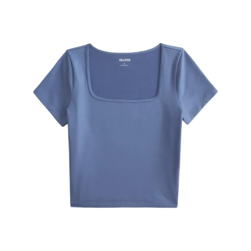Hollister T-Shirt Women's Dark Blue-0