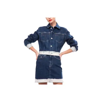 CK/Calvin Klein Jacket Women's Blue