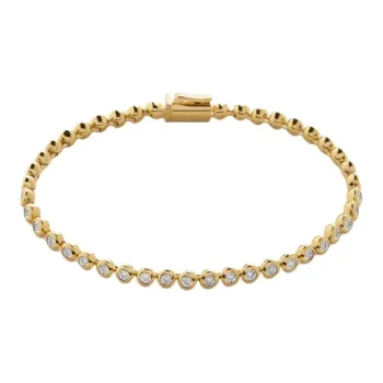 Monica Vinader Essential Diamond Tennis Bracelet