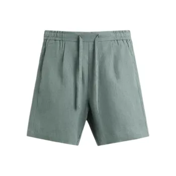 ZARA Casual Shorts Men's Gray Green