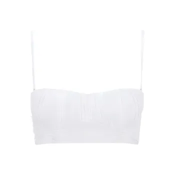 DIOR Swimsuit Top Camisole Women's White