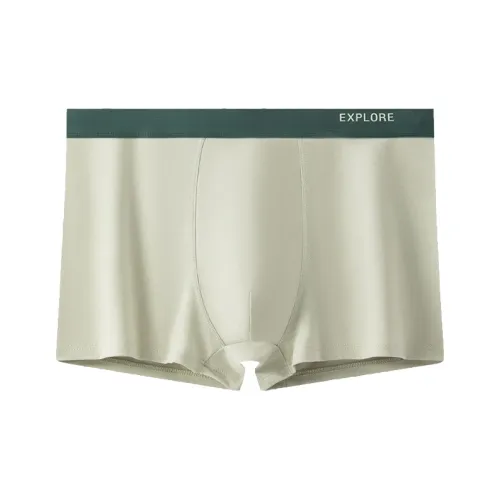 YUZHAOLIN Underpants Men's 1 Pack Green
