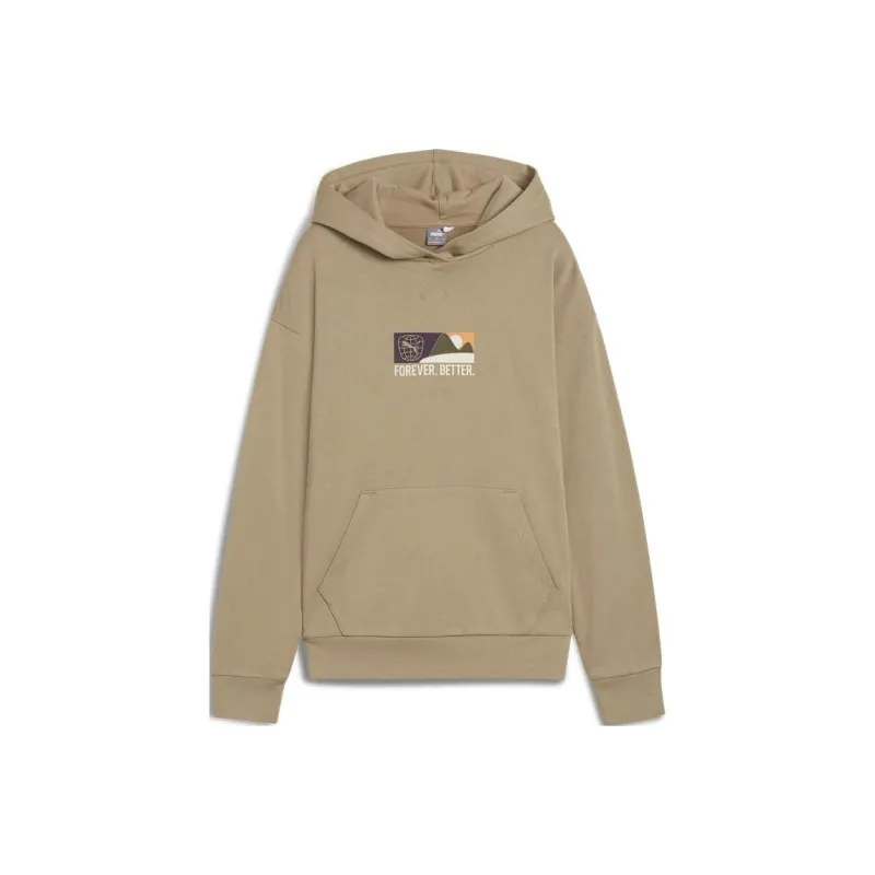 PUMA BETTER SPORTSWEAR Sweatshirt Women's Brown-0