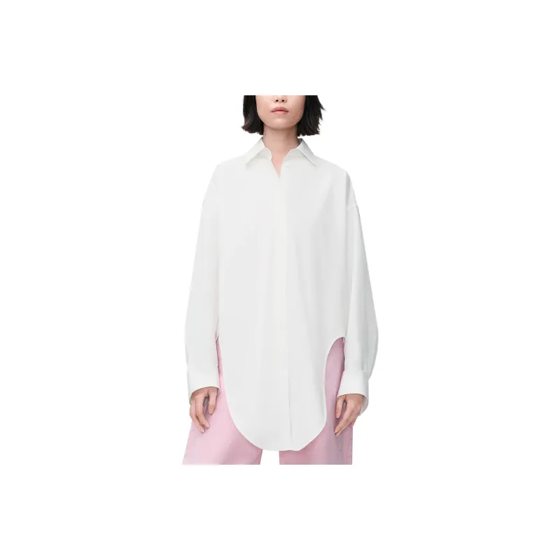 LOEWE Long Sleeve Shirt 'White'-0
