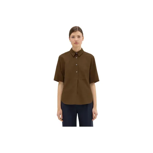THEORY Shirts Women's Tan DL4