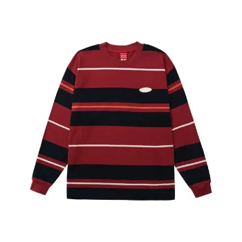 Checkitout x OSAMU GOODS T Shirt Unisex Adventurer Red Black/Orange/Ecru
