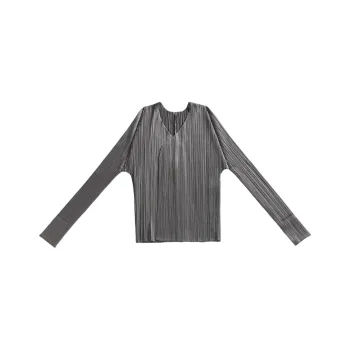 PLEATS PLEASE ISSEY MIYAKE Basics Cardigan 'Grey'