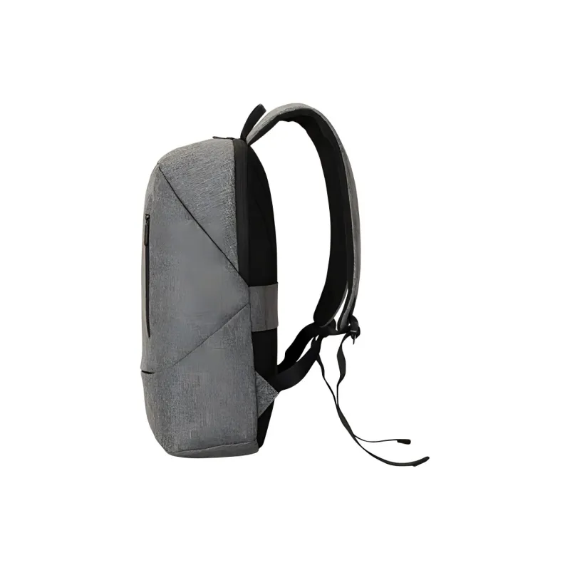 HP HUIPU Polyester Backpack Unisex Gray-2