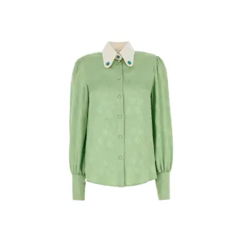 Valentino Floral Patterned Button Up Top