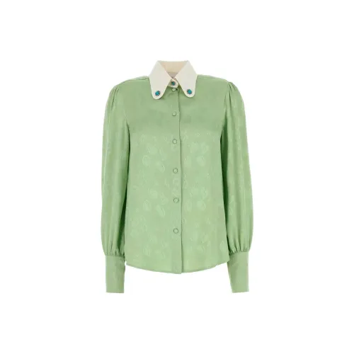 Valentino Floral Patterned Button Up Top