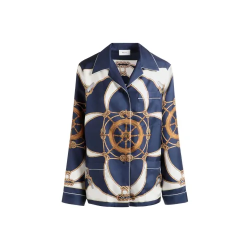 BALLY Graphic Printed Button Up Shirt