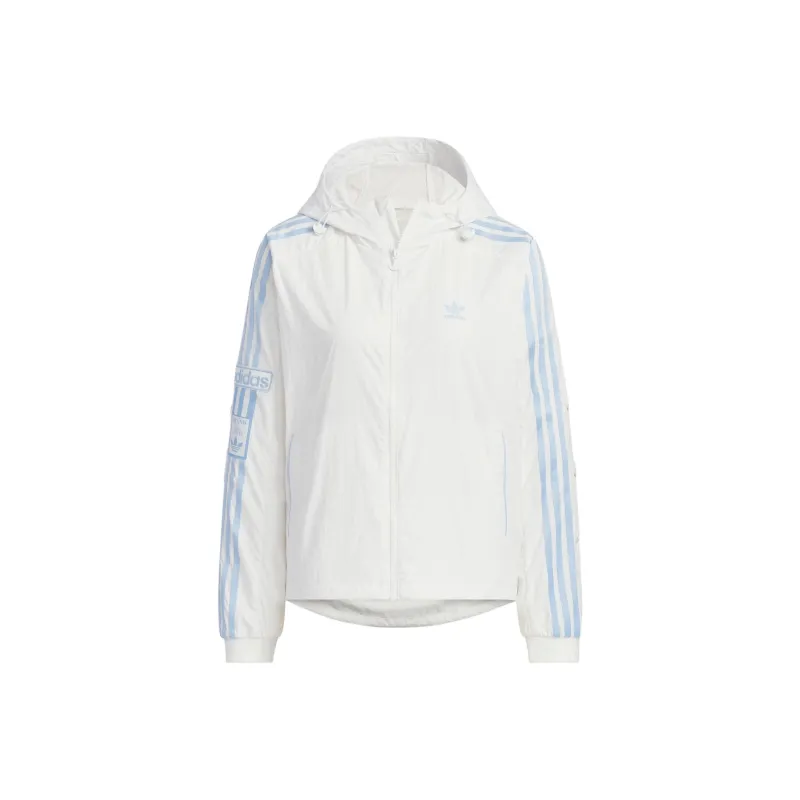 Adidas Originals ADIBREAK WINDBREAKER Jackets Coats Women's Bright White-0