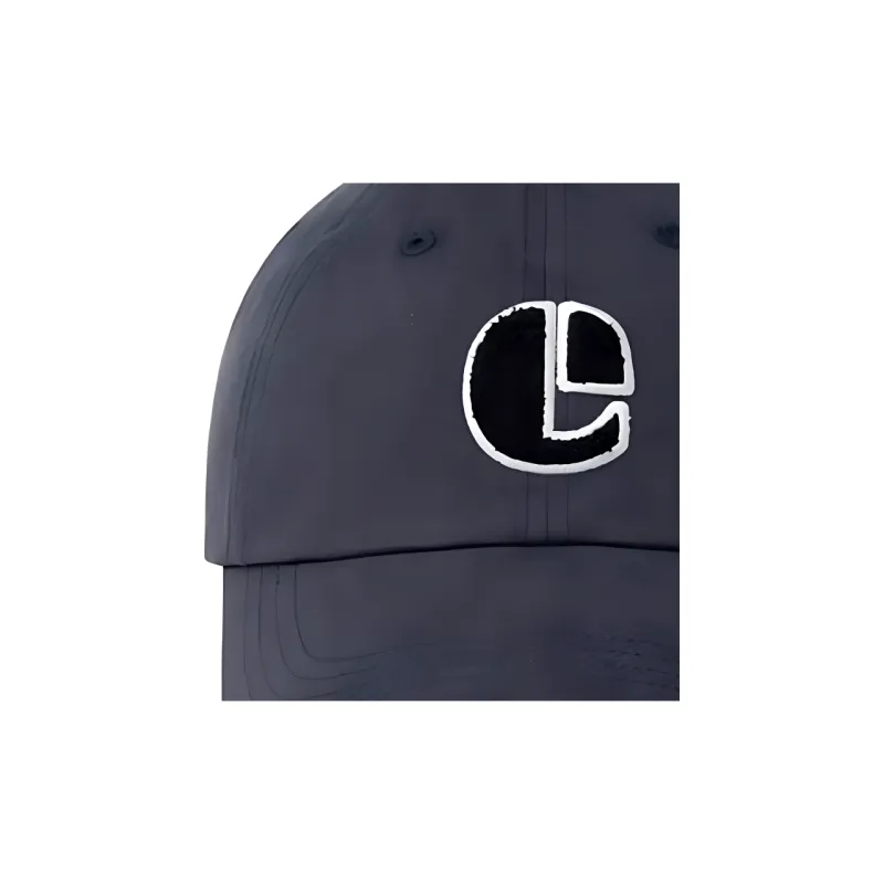 Emis Cotton Baseball Caps Women's Navy Blue-2