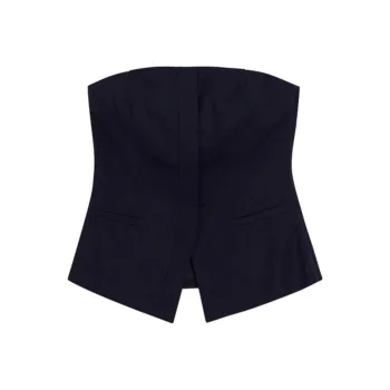 A.L.C. Strapless Top Women's Marine Blue
