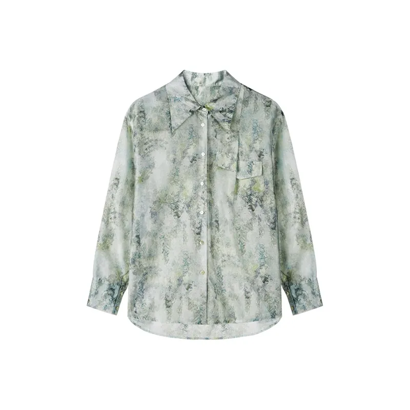 THE SEA LIFE Shirt Women's Mist Color-0