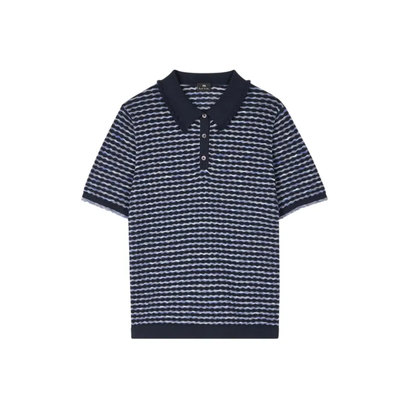 Paul Smith FW24 Polo Shirt Women's Marine Blue-0