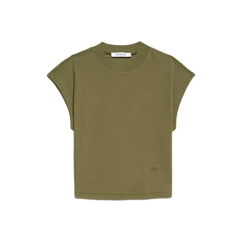 FRAME T Shirt Women's Dark Green-0