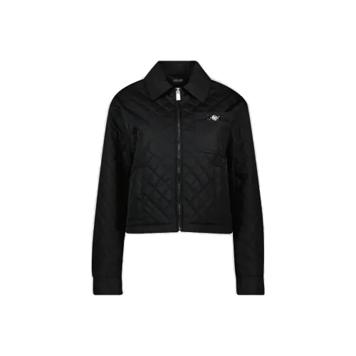 VERSACE COLLECTION Quilted Zipped Puffer Jacket