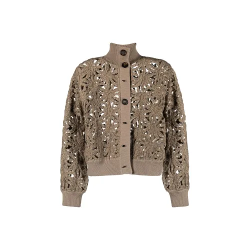 Brunello Cucinelli Knitwear Women's Light Brown