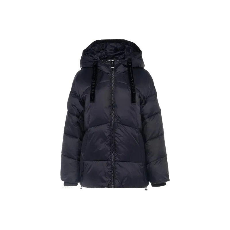 GUESS Jackets Coats Women's Black-0