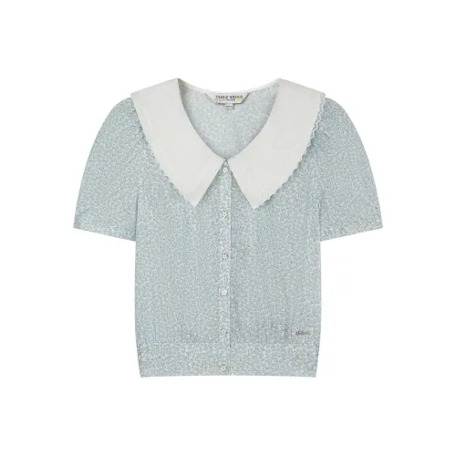 Teenie Weenie Shirts Women's Light Blue