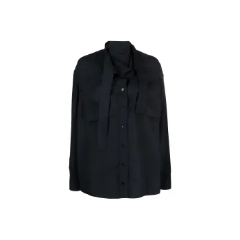 Lemaire Neck tie Button up Shirt