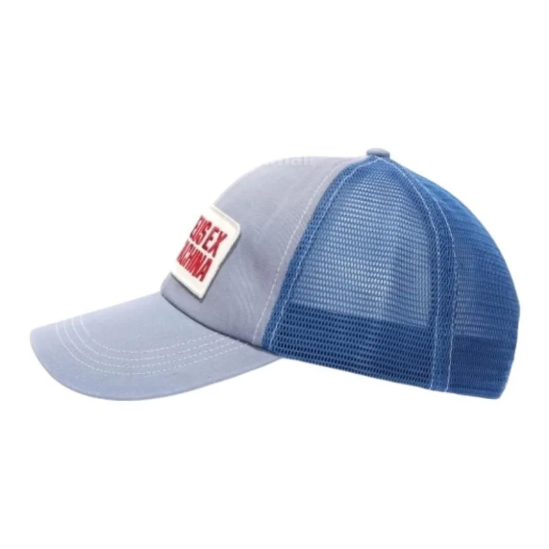 Deus Ex Machina Cotton Twill Baseball Caps Men's Blue-1