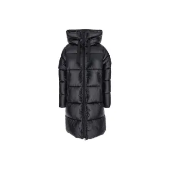 SAVE THE DUCK Logo Patch Padded Coat