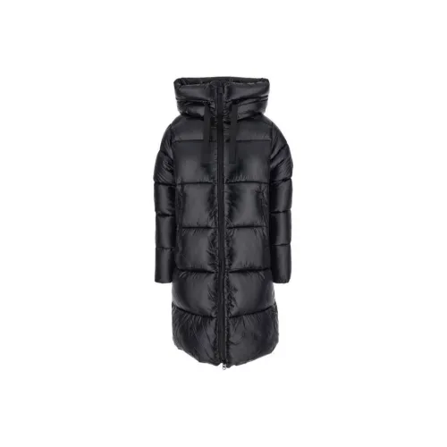 SAVE THE DUCK Logo Patch Padded Coat