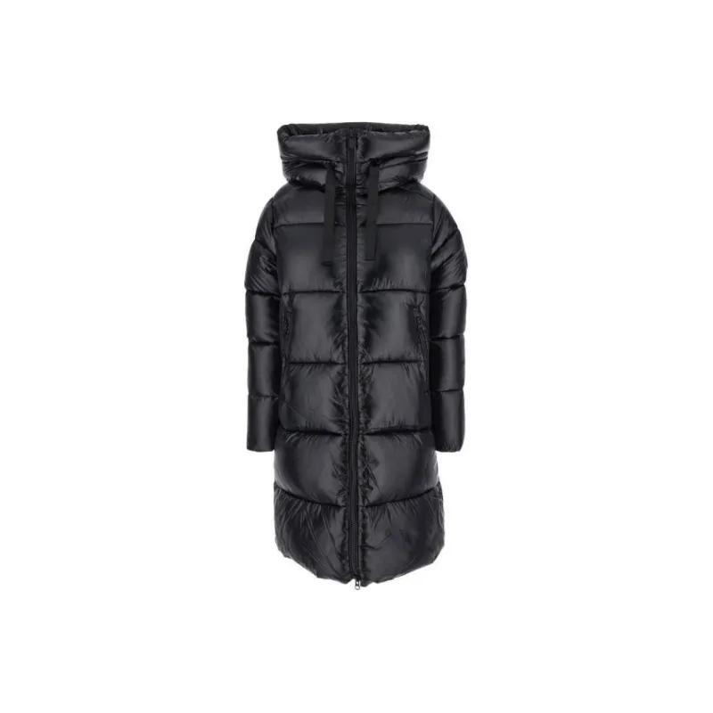 SAVE THE DUCK Logo Patch Padded Coat-0