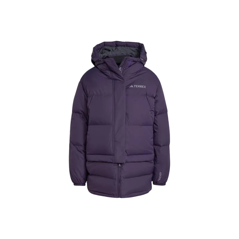 Adidas Terre FW24 XPLORIC WIND.RDY Down Jacket Women's Purple-0