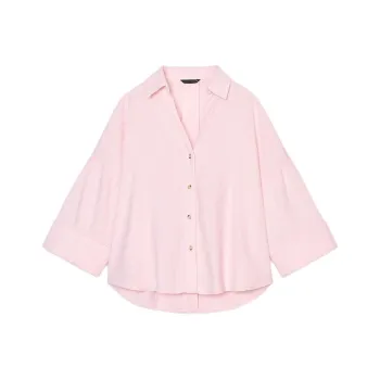 ZARA Shirts Women's Pink