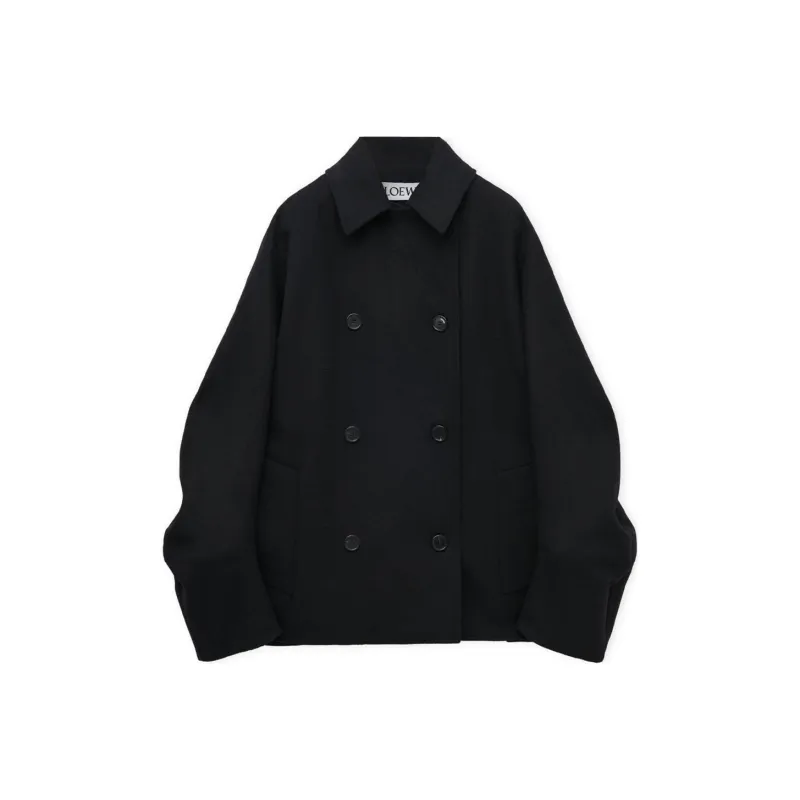 LOEWE FW24 Jackets Coats Women's Black-0