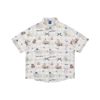 BEAR UNION Shirt Unisex Apricot