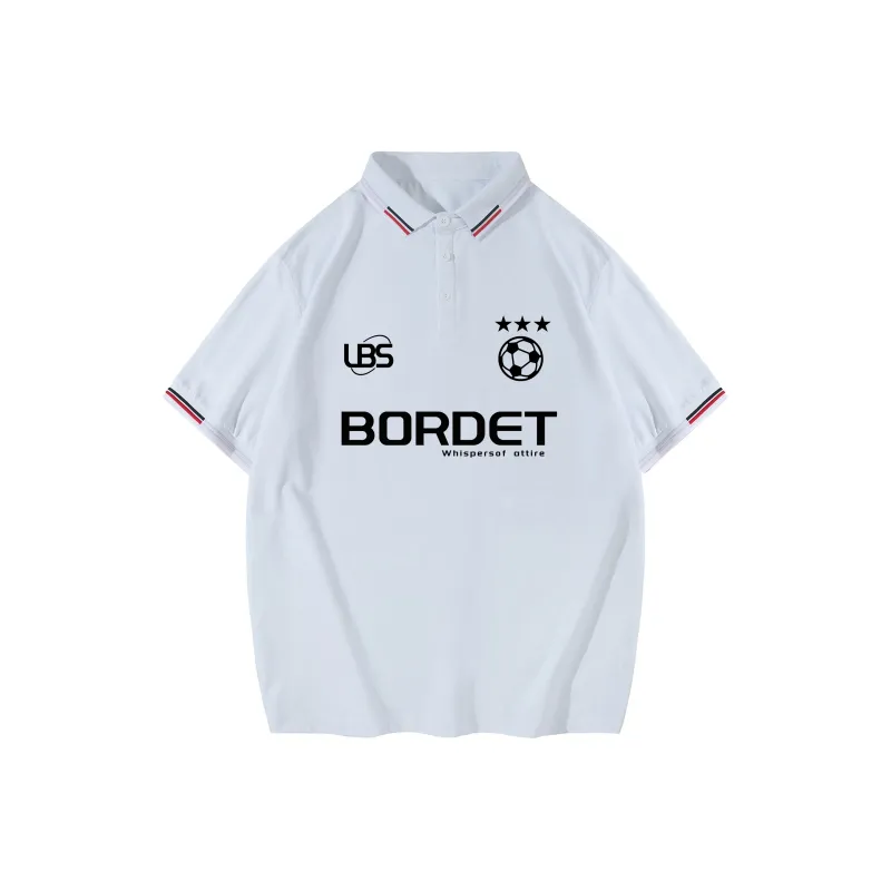 LESS BEARS Short Sleeve Polo Shirts Unisex-2