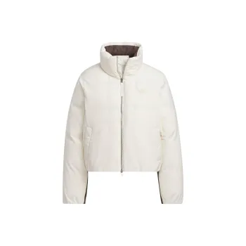 Adidas Originals FW24 NON QUILTING SHORT DOWN Jackets Coats Women's Wonder White