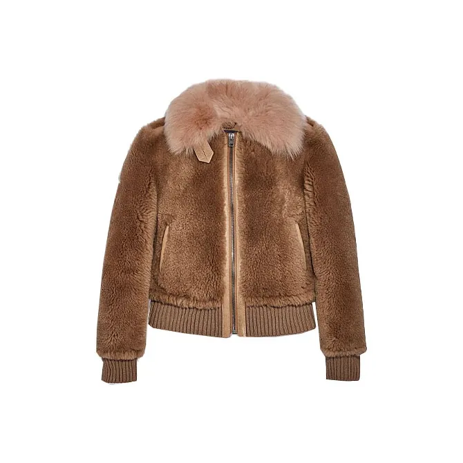 COACH Jackets Women's Sand Dune Yellow-0