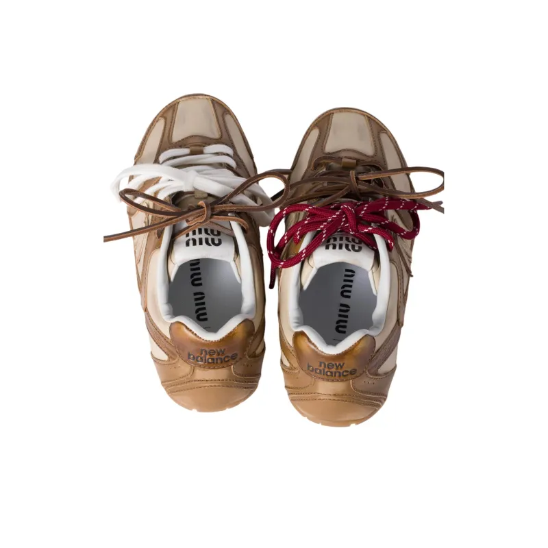 New Balance x MIU MIU NB 530 SL Low Top Casual Shoes Women's Cinnamon-2