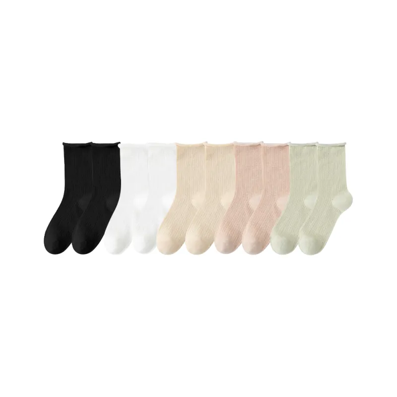 Cotton Gene Mid Calf Socks Women's 10 Pack-4