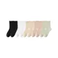 2 Black+2 White+2 Beige+2 Apricot+2 Light Green