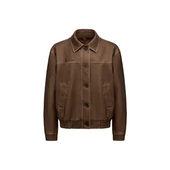 LINCchic Jackets & Coats Women's Washable Dark Brown