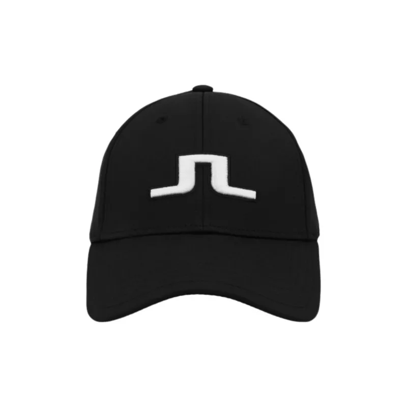 J.Lindeberg Polyester, Elastane Baseball Caps Men's Black-1