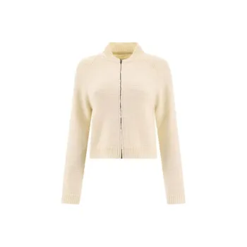 Maison Margiela Zipped Knitted Cardigan
