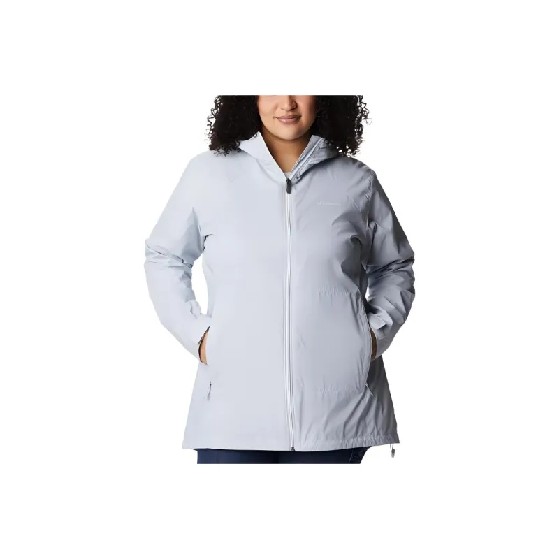 Columbia Women's’s Switchback™ Lined Long Jacket - Plus Size Jackets Coats Women's Cirrus Gray-0
