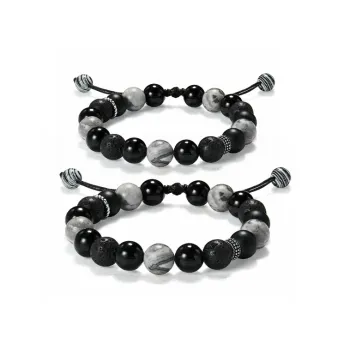 JUICY GRAPE Agate Bracelets Unisex